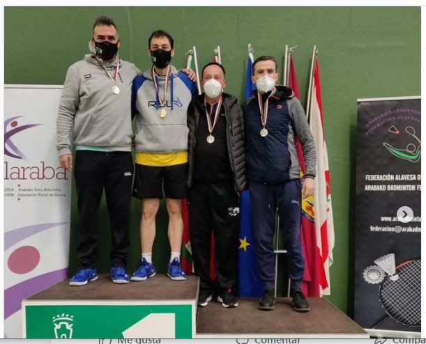 Destacada actuación navarra en el Master Sénior de Vitoria